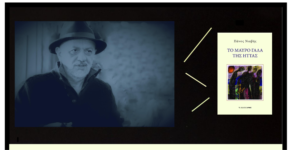 You are currently viewing Πάνος Νιαβής:  Στο μυθιστόρημα «Το μαύρο γάλα της ήττας» ο λόγος ανασταίνει νεκρούς και αφανίζει την απανθρωπιά των ζωντανών.